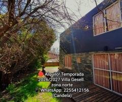 Casa para 4 personas max en Villa Gesell. a 200 mts. del mar, 50 mts. del bosque y 100 mts del cento