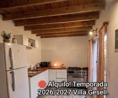 Casa para 4 personas max en Villa Gesell. a 200 mts. del mar, 50 mts. del bosque y 100 mts del cento