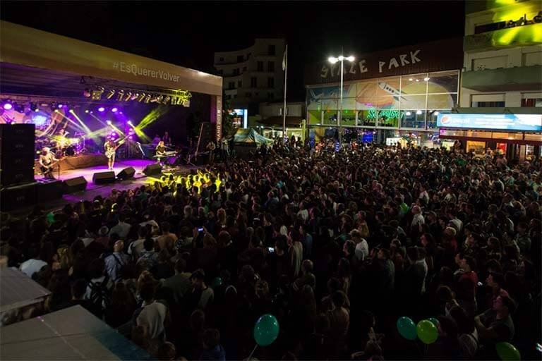 Recitales y shows en vivo en Villa Gesell 2027